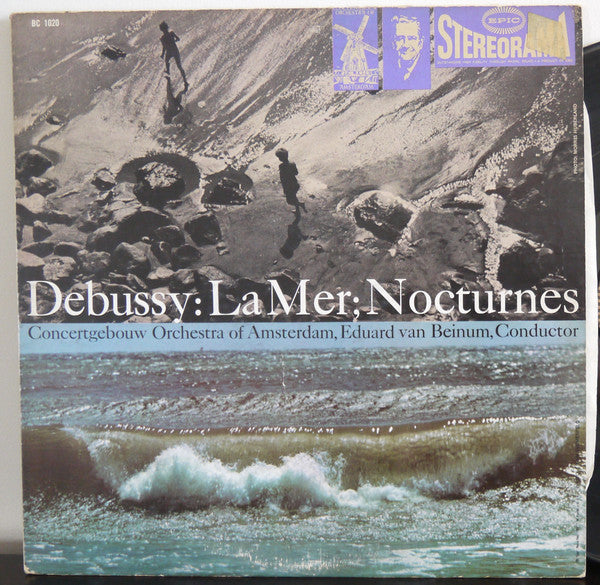Claude Debussy - La Mer; Three Nocturnes (VINYL) | Near Mint (NM) Excellent+ (EX+)-
