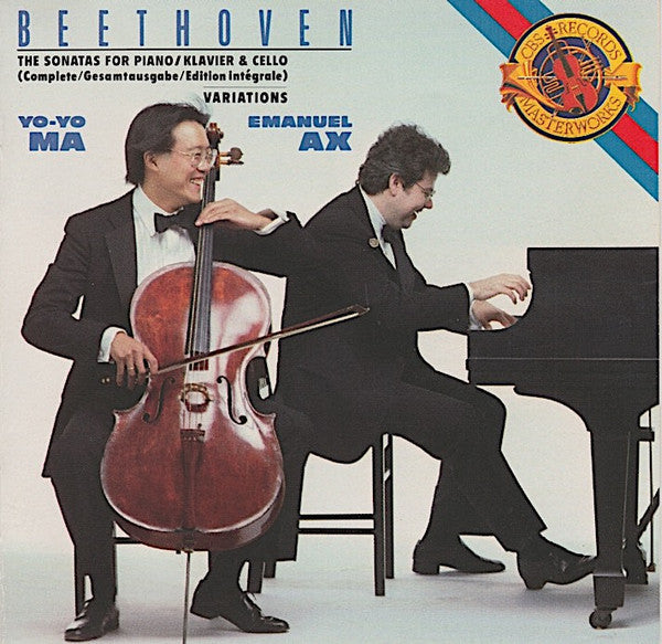 Ludwig van Beethoven - The Sonatas For Piano/Klavier & Cello (2xCD) | Near Mint (NM) Near Mint (NM)-
