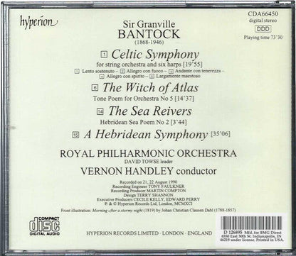 Granville Bantock - Hebridean Symphony / Celtic Symphony / The Witch Of Atlas / The Sea Reivers | Near Mint (NM)-