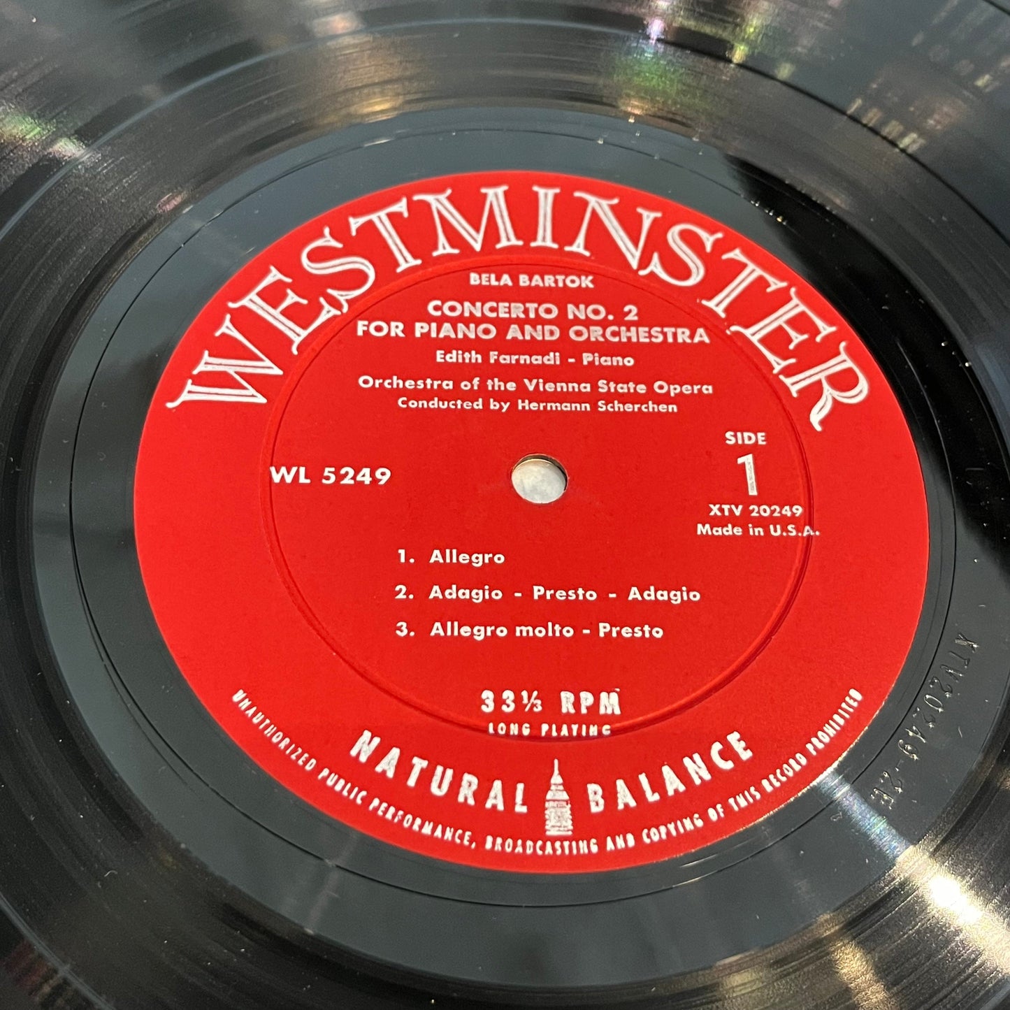 Béla Bartók - Concerto No. 2 For Piano And Orchestra / Concerto No. 3 For Piano And Orchestra | Near Mint (NM) Near Mint (NM)-
