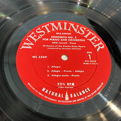 Béla Bartók - Concerto No. 2 For Piano And Orchestra / Concerto No. 3 For Piano And Orchestra | Near Mint (NM) Near Mint (NM)-