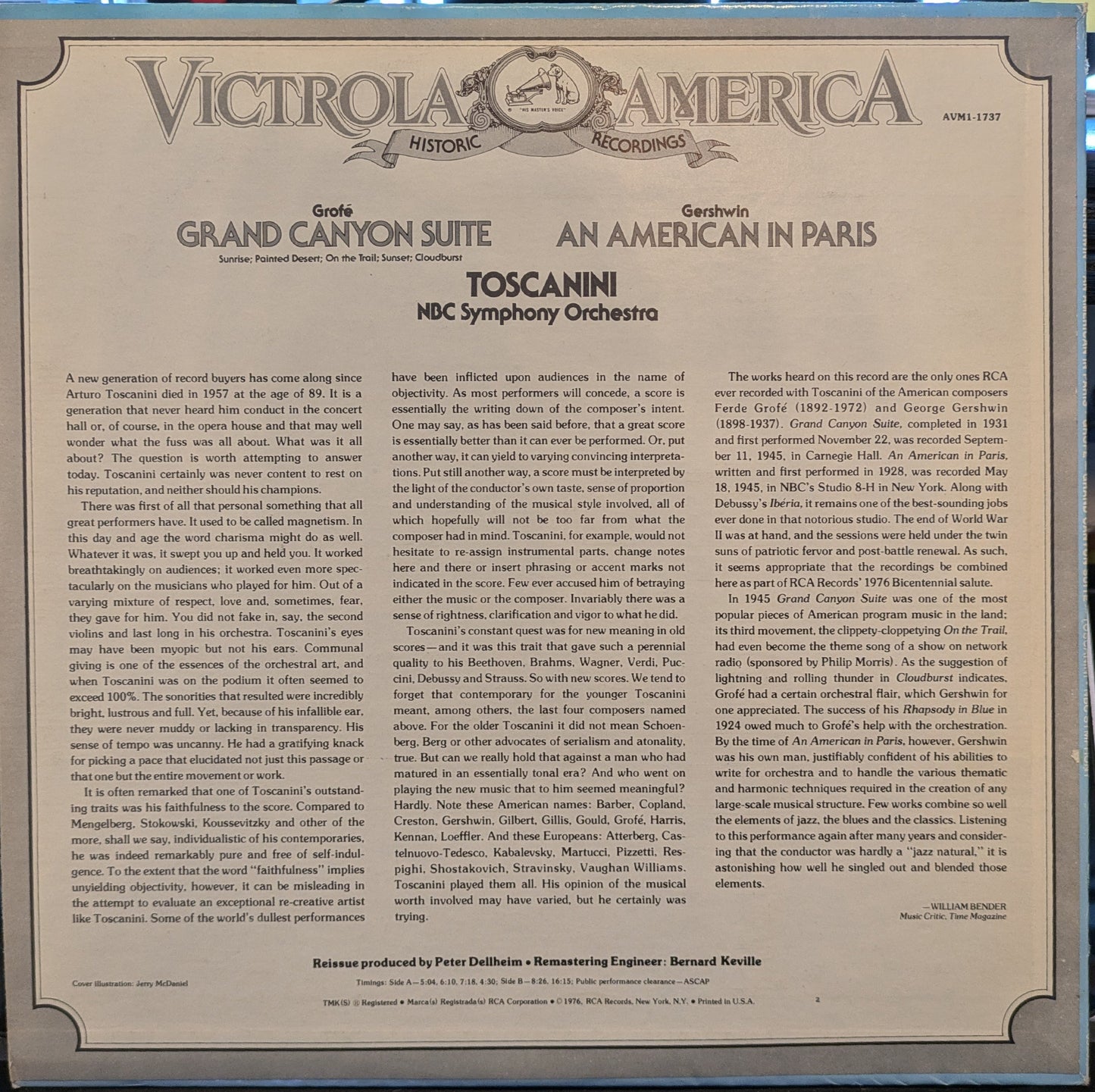 George Gershwin - An American In Paris / Grand Canyon Suite | Near Mint (NM) Near Mint (NM)-