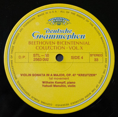 Ludwig Van Beethoven - Music For Violin And Cello Part 1 *BOX* | Near Mint (NM) Very Good Plus (VG+)-