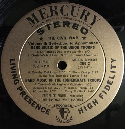 Frederick Fennell - The Civil War Its Music And Its Sounds Volume 2 | Near Mint (NM) Near Mint (NM)-
