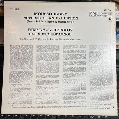Modest Mussorgsky - Pictures At An Exhibition · Capriccio Espagnol (VINYL) | Near Mint (NM or M-)-