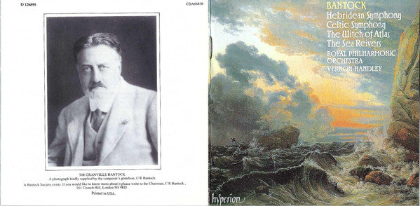 Granville Bantock - Hebridean Symphony / Celtic Symphony / The Witch Of Atlas / The Sea Reivers | Near Mint (NM)-