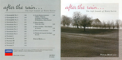 Erik Satie - After The Rain... The Soft Sounds Of Erik Satie (CD) | Near Mint (NM) Near Mint (NM)-