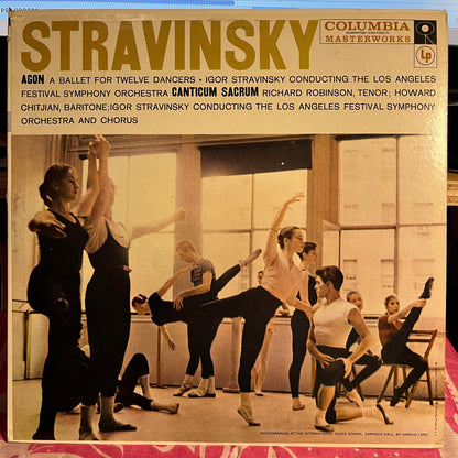 Igor Stravinsky - Agon (A Ballet For Twelve Dancers) / Canticum Sacrum | Near Mint (NM) Excellent (EX)-