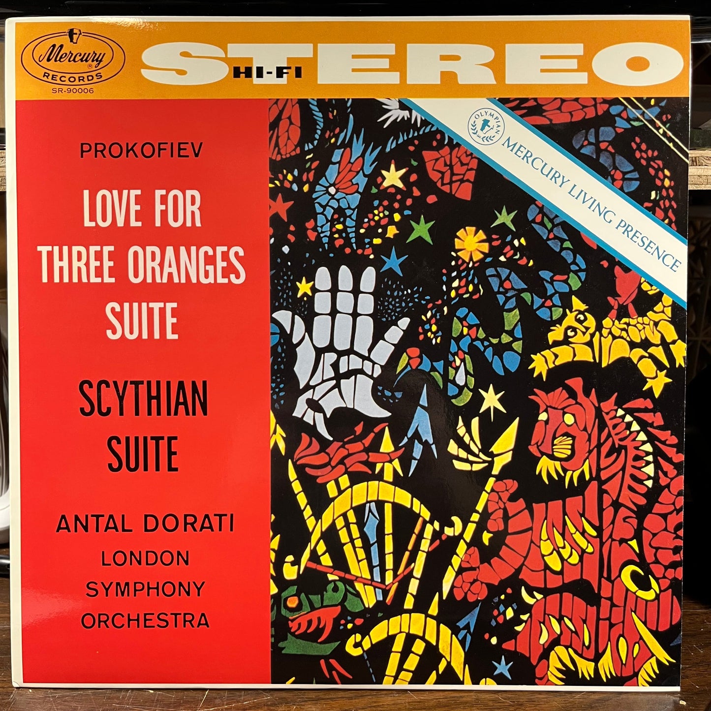 Sergei Prokofiev - The Love For Three Oranges Suite / Scythian Suite (VINYL) | Near Mint (NM) Near Mint (NM)-