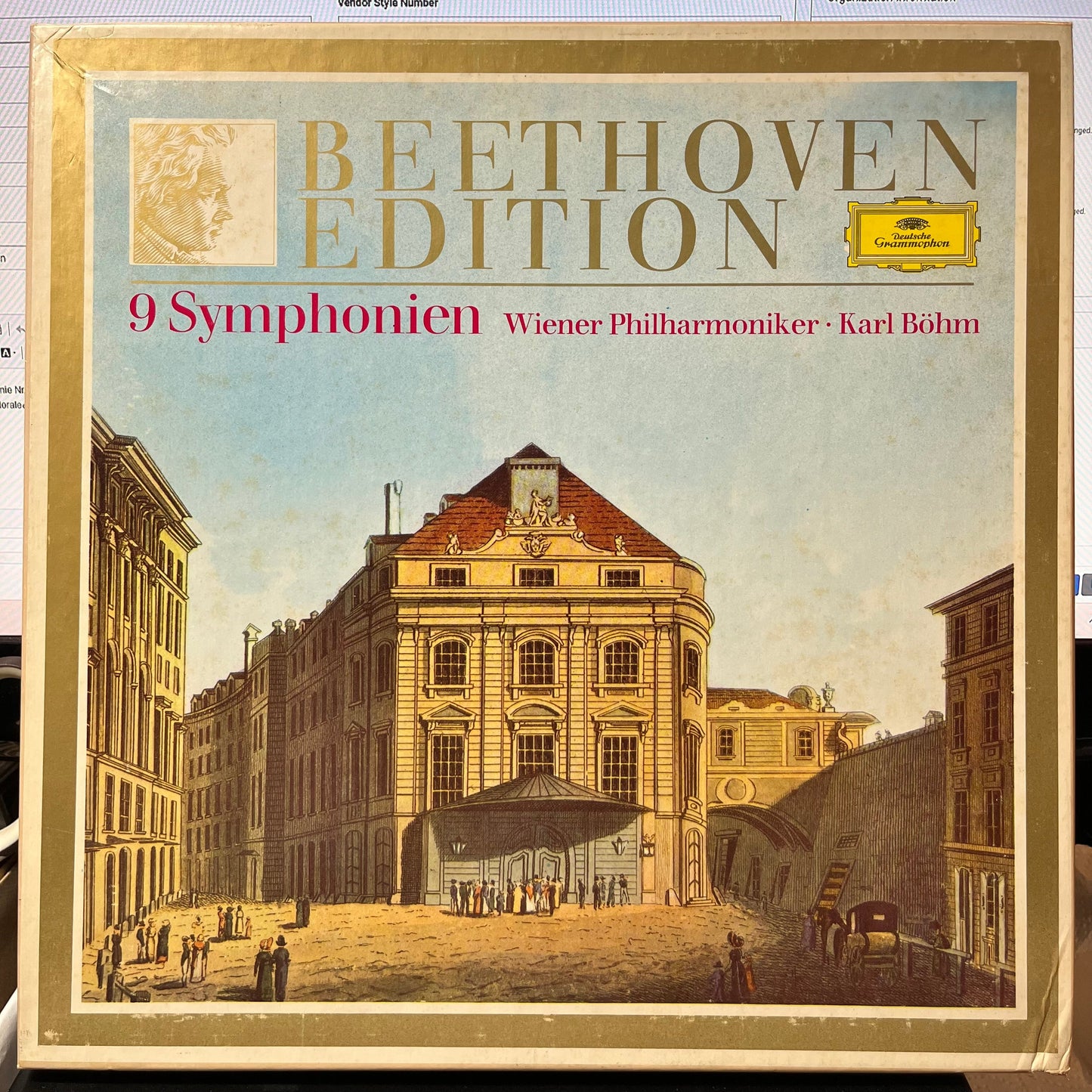 Ludwig van Beethoven - 9 Symphonien (VINYL BOX SET) | Near Mint (NM or M-) Excellent (EX)-