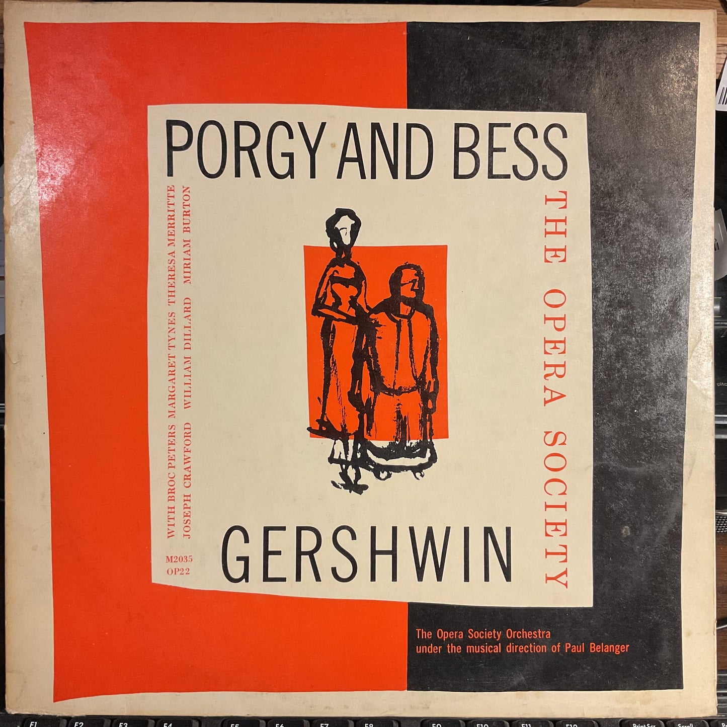 George Gershwin - Porgy And Bess (VINYL) | Near Mint (NM) Very Good Plus (VG+)-