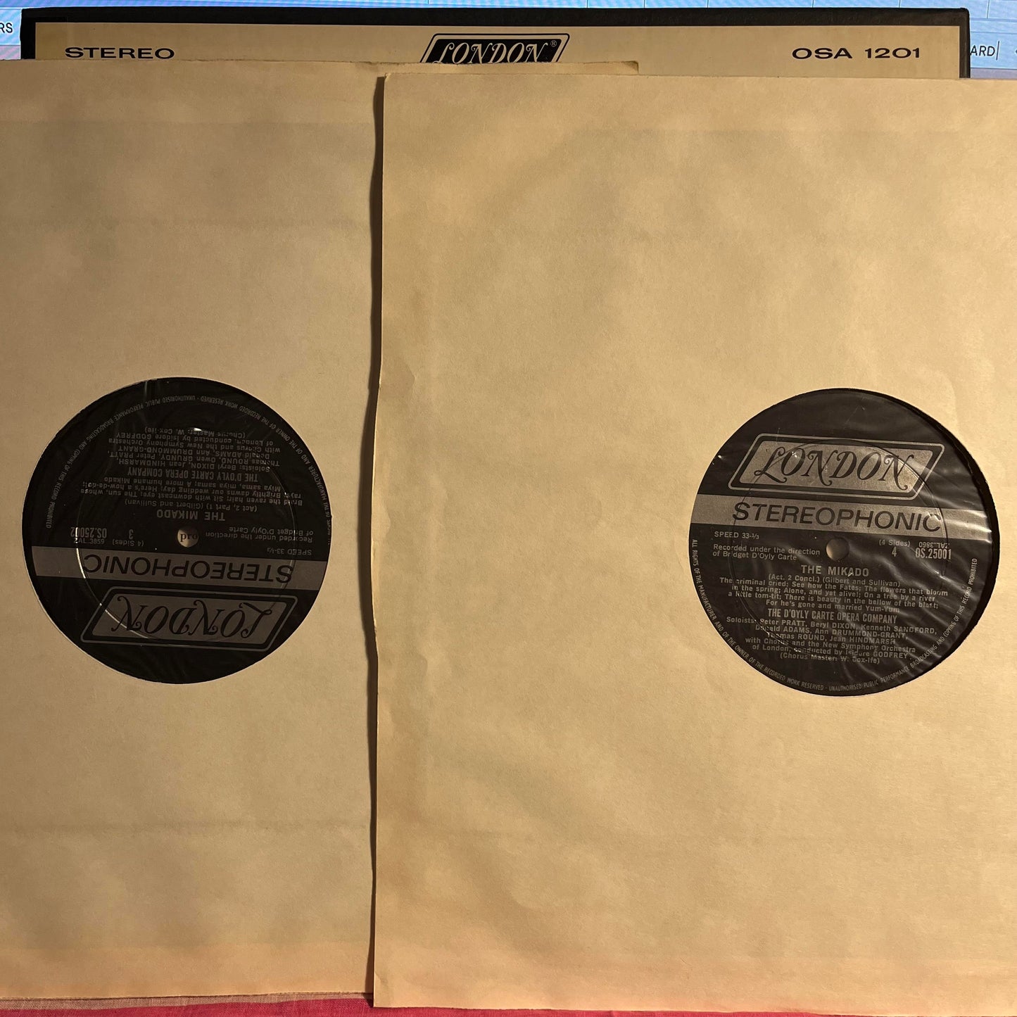 Gilbert & Sullivan - The Mikado *2XLP BOX* | Near Mint (NM) Near Mint (NM)-