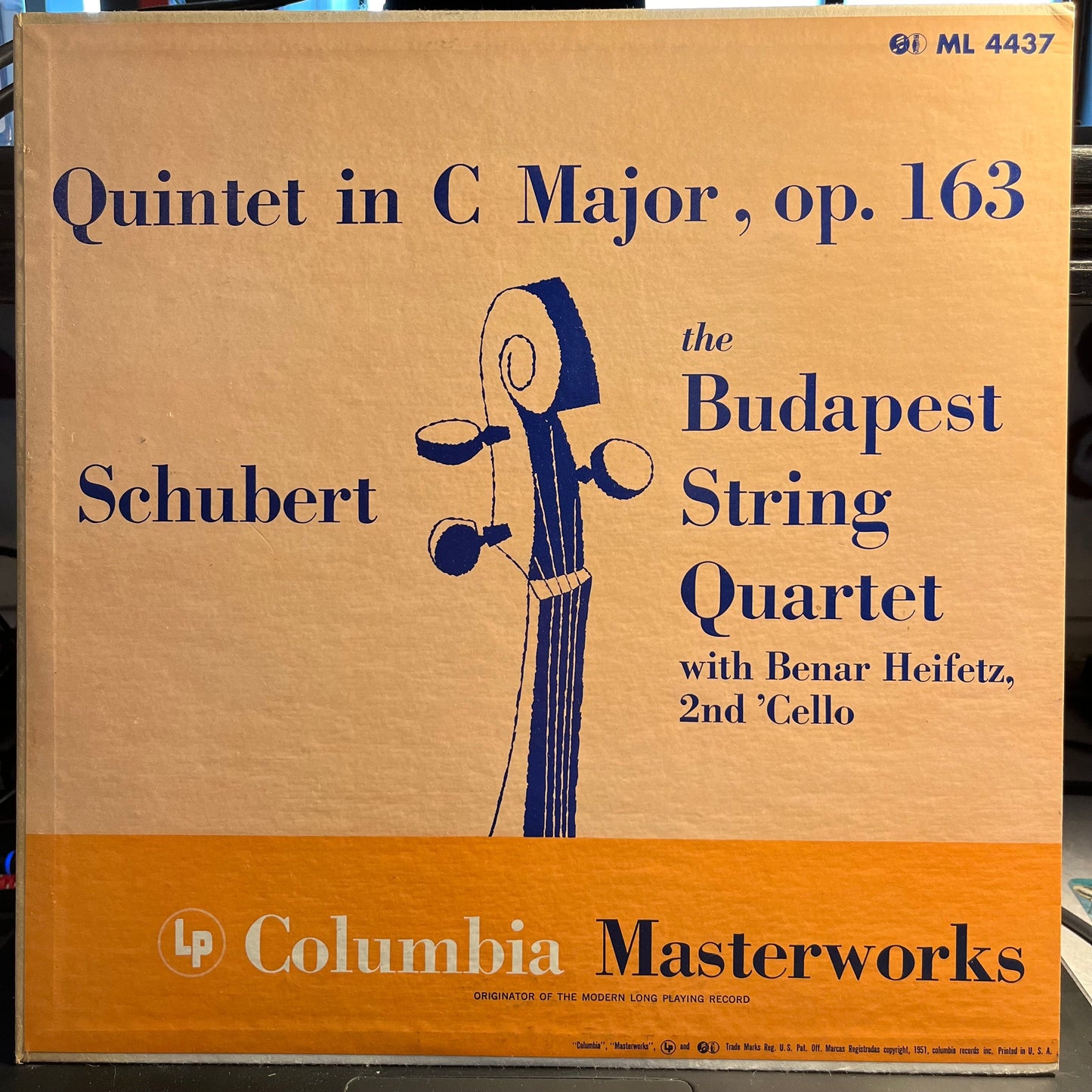 Franz Schubert - Quintet In C Major, Op. 163 | Near Mint (NM) Near Mint (NM)-
