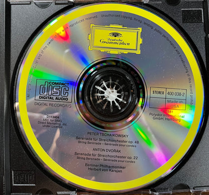 Pyotr Ilyich Tchaikovsky - Streicherserenaden = String Serenades = Sérénades Pour Cordes CD) | Near Mint (NM) Near Mint (NM)-