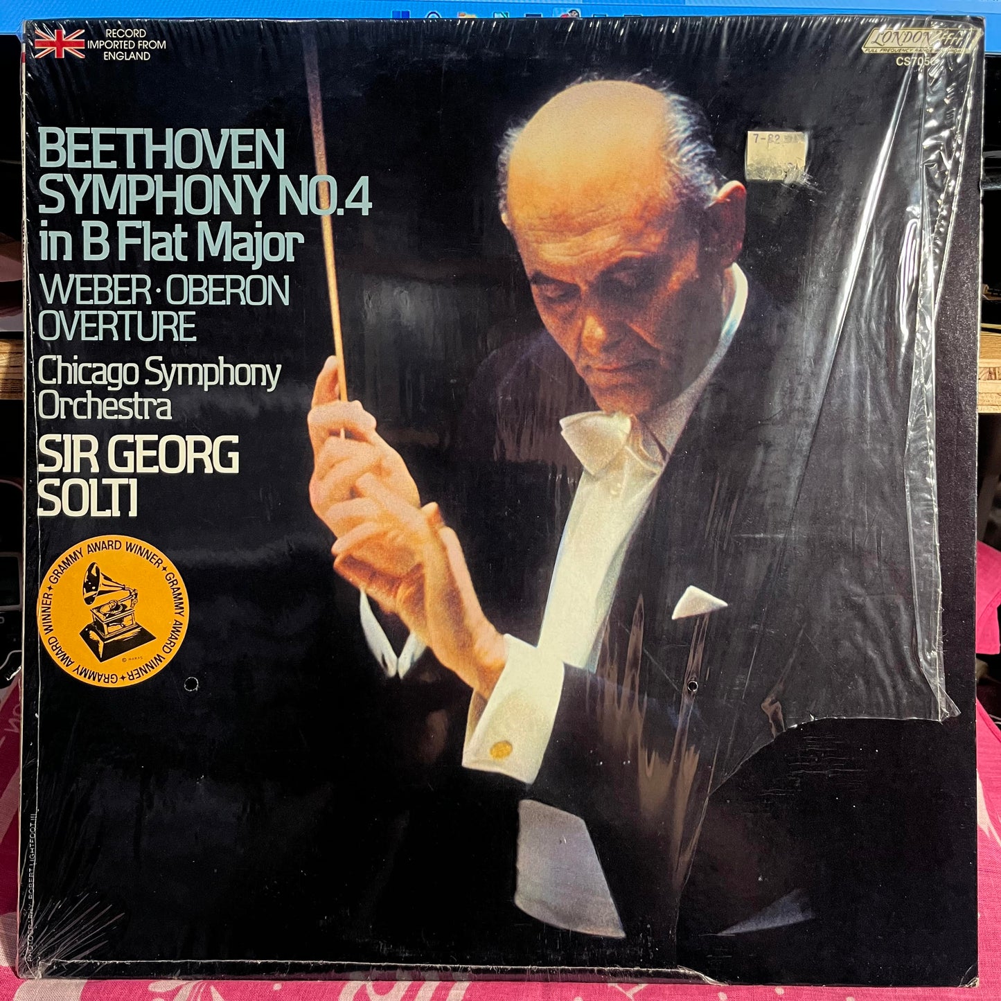 Ludwig Van Beethoven - Symphony No. 4 In B Flat Major · Oberon Overture *SHRINK* | Near Mint (NM) Near Mint (NM)-