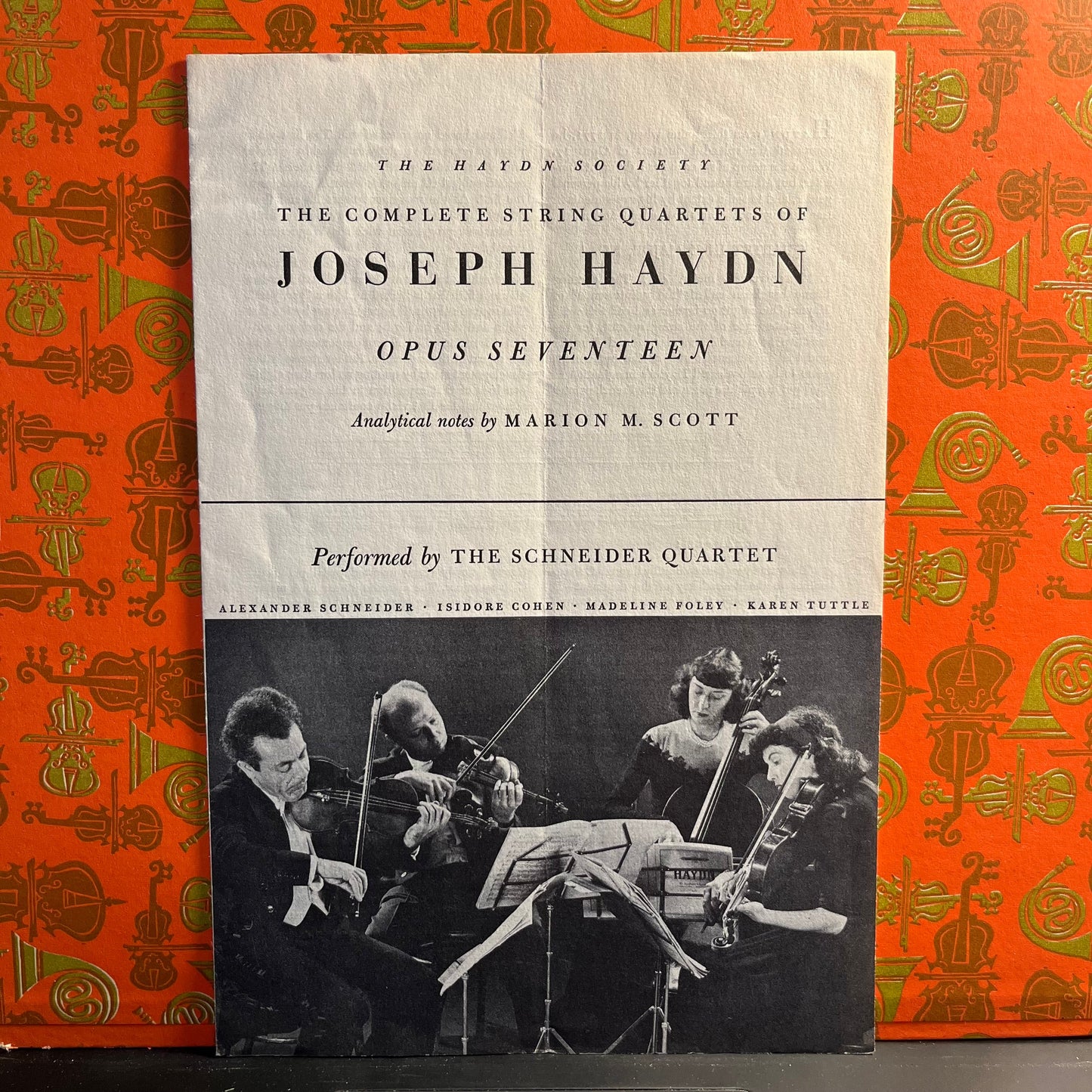 Joseph Haydn - String Quartets – Opus 17: Number 5 In G / Number 6 In D | Near Mint (NM) Near Mint (NM)-