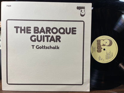 Tony Gottschalk - The Baroque Guitar (VINYL) | Near Mint (NM) Excellent+ (EX+)-