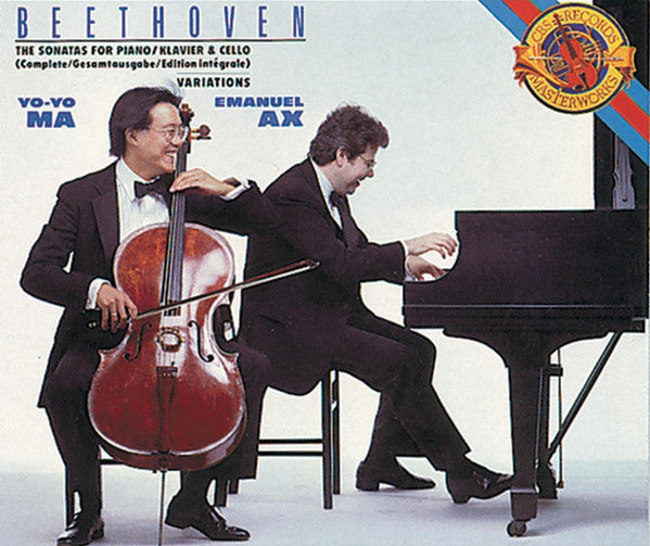 Ludwig van Beethoven - The Sonatas For Piano/Klavier & Cello (2xCD) | Near Mint (NM) Near Mint (NM)-