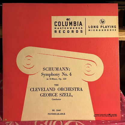 Robert Schumann - Symphony No. 4 In D-Minor, Op. 120 10" | Near Mint (NM) Near Mint (NM)-