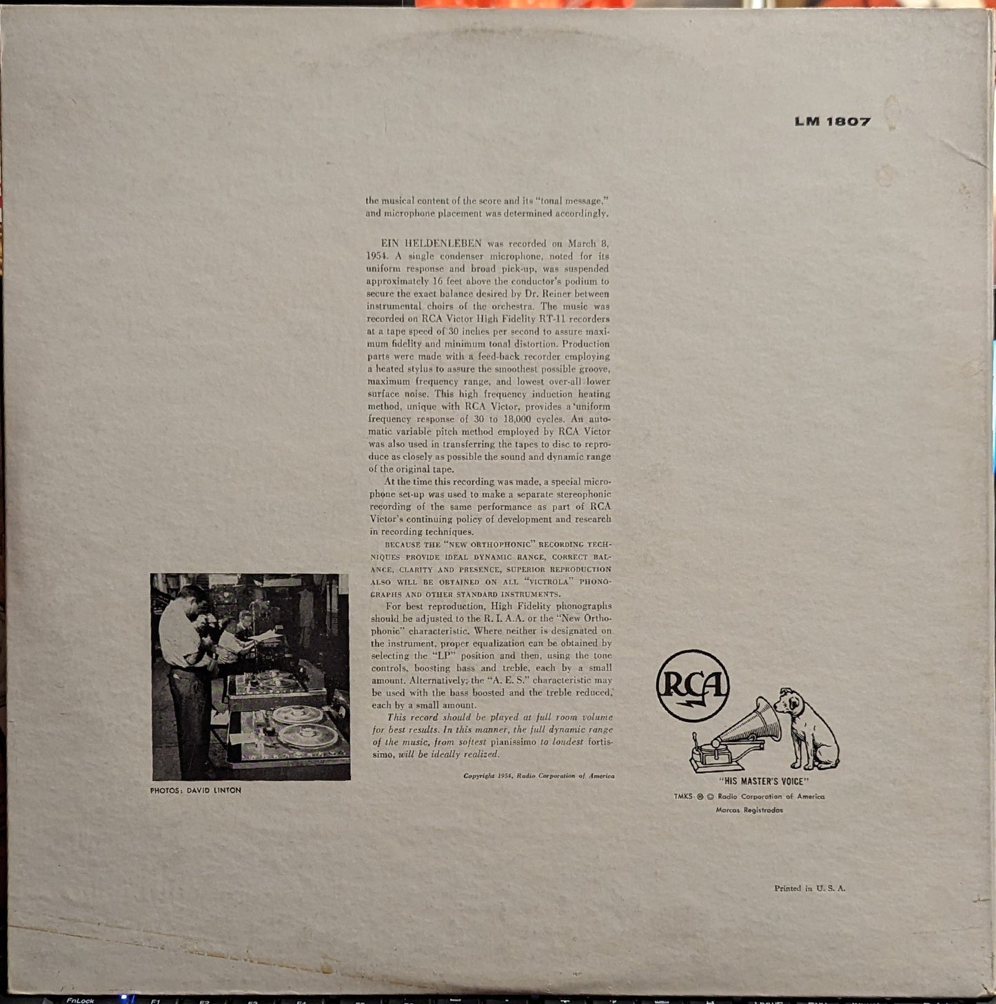 Richard Strauss - Ein Heldenleben | Near Mint (NM) Excellent (EX)-