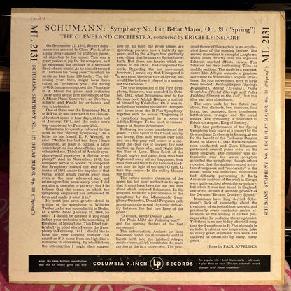 Robert Schumann - Symphony No. 1 In B-Flat Major, Op. 38 ("Spring") 10" | Near Mint (NM) Excellent (EX)-