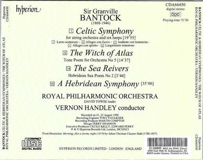 Granville Bantock - Hebridean Symphony / Celtic Symphony / The Witch Of Atlas / The Sea Reivers | Near Mint (NM)-
