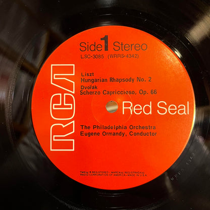 Franz Liszt - Hungarian Rhapsodies Nos. 1 And 2, Bartered Bride: Overture *STEREO/RED SEAL* | Near Mint (NM) Excellent (EX)-