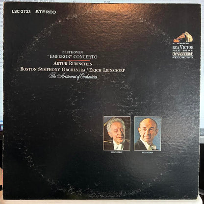 Ludwig van Beethoven - "Emperor" Concerto (VINYL) | Near Mint (NM or M-) Excellent+ (EX+)-