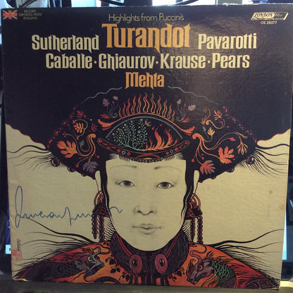 Giacomo Puccini - Turandot Highlights (VINYL) | Near Mint (NM) Excellent+ (EX+)-