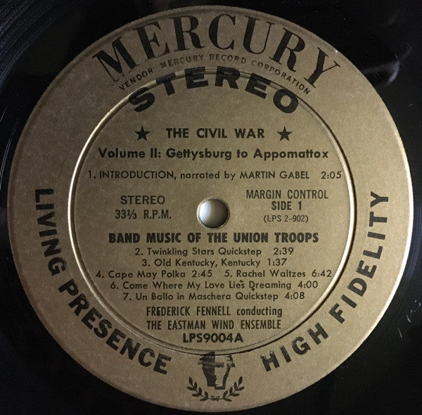 Frederick Fennell - The Civil War Its Music And Its Sounds Volume 2 | Near Mint (NM) Near Mint (NM)-
