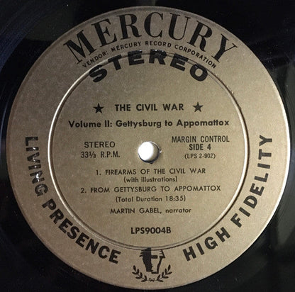 Frederick Fennell - The Civil War Its Music And Its Sounds Volume 2 | Near Mint (NM) Near Mint (NM)-