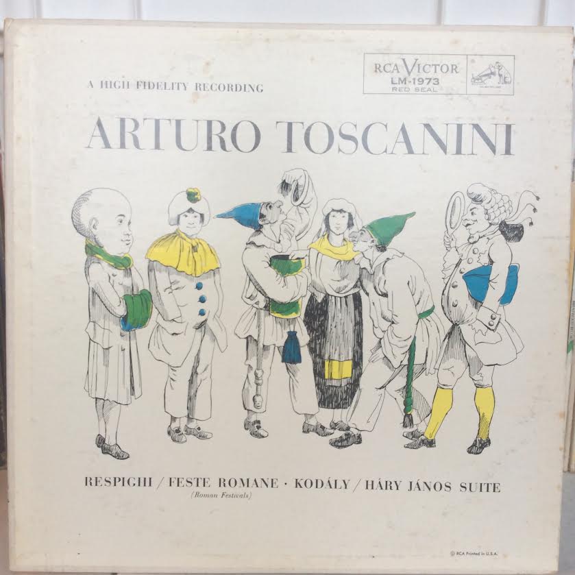 Ottorino Respighi / Zoltán Kodály - Arturo Toscani - Feste Romane / Háry János Suite (VINYL) | Near Mint (NM or M-) Very Good Plus (VG+)-