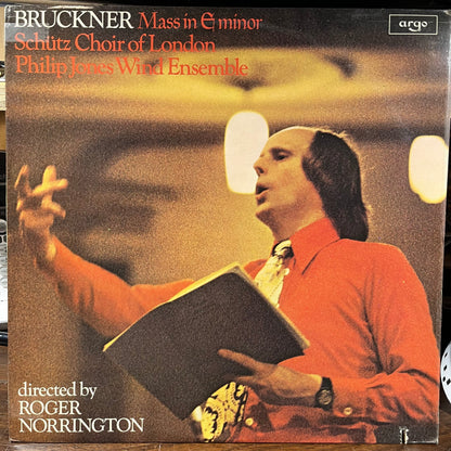 Anton Bruckner - Mass In E Minor (VINYL) | Near Mint (NM) Near Mint- (NM-)-