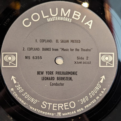 Leonard Bernstein - El Salón México / Appalachian Spring / Dance From "Music For The Theatre" *STEREO* | Near Mint (NM) Near Mint (NM)-