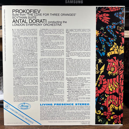 Sergei Prokofiev - The Love For Three Oranges Suite / Scythian Suite (VINYL) | Near Mint (NM) Near Mint (NM)-