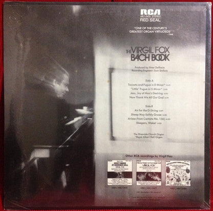 Virgil Fox - The Virgil Fox Bach Book | Near Mint (NM) Near Mint (NM)-