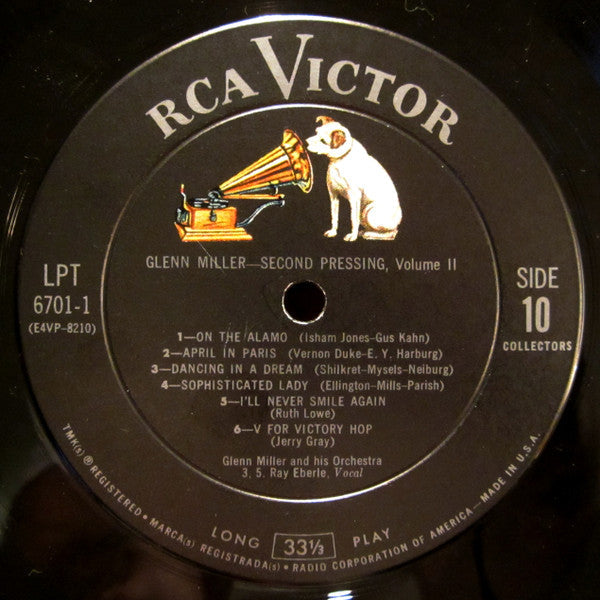 Glenn Miller And His Orchestra - Second Pressing, Volume Two | Near Mint (NM) Near Mint (NM)-