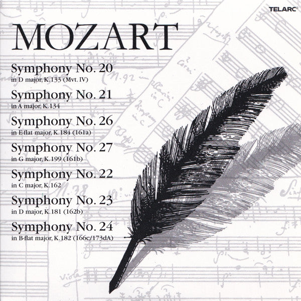 Wolfgang Amadeus Mozart - The Symphonies (10x CD Telarc ‎– CD 80729) | USED Near Mint (NM or M-) Near Mint (NM)-