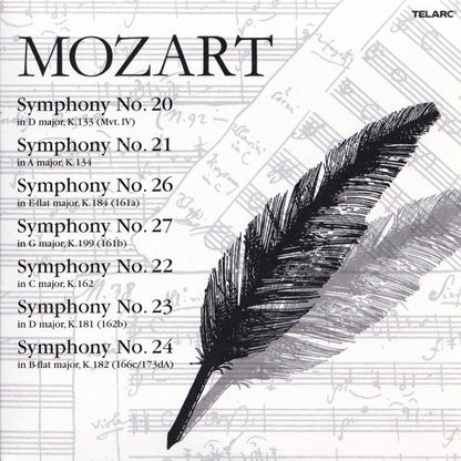 Wolfgang Amadeus Mozart - The Symphonies (10x CD Telarc ‎– CD 80729) | USED Near Mint (NM or M-) Near Mint (NM)-