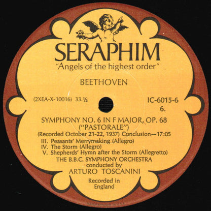 Arturo Toscanini - Beethoven: Symphonies Nos. 1, 4 & 6 ("Pastorale") *BOX* | Near Mint (NM) Excellent (EX)-