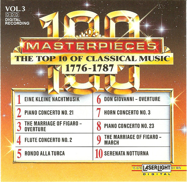 Various - The Top 100 Masterpieces Of Classical Music: 1685-1928 *10XCD BOX* | Near Mint (NM) Near Mint (NM)-