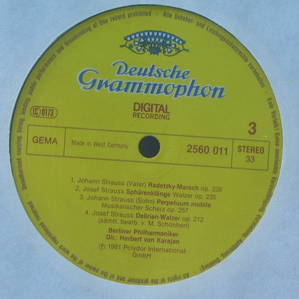 Berliner Philharmoniker - Johann & Josef Strauss Walzer•Polkas•Märsche•Ouvertüren *BOX* | Near Mint (NM) Excellent (EX)-