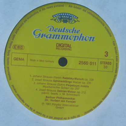 Berliner Philharmoniker - Johann & Josef Strauss Walzer•Polkas•Märsche•Ouvertüren *BOX* | Near Mint (NM) Excellent (EX)-