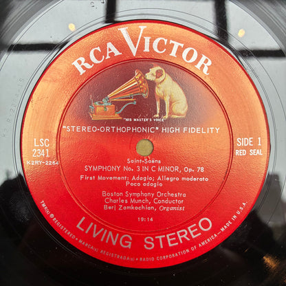 Camille Saint-Saëns - A Stereo Spectacular / Symphony No. 3 (VINYL) | Very Good Plus (VG+) Very Good (VG)-