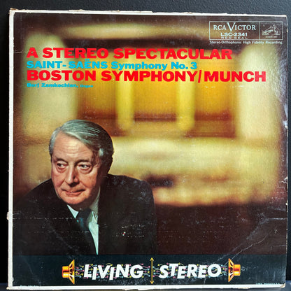 Camille Saint-Saëns - A Stereo Spectacular / Symphony No. 3 (VINYL) | Very Good Plus (VG+) Very Good (VG)-