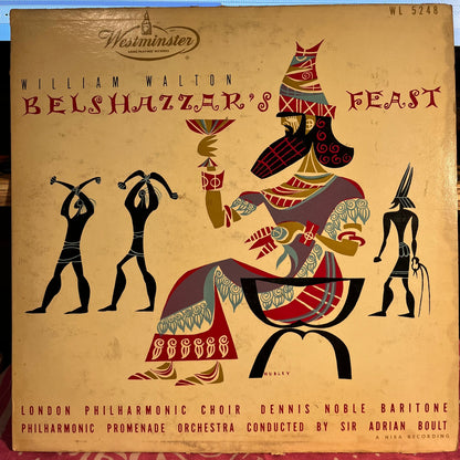 Sir William Walton - Belshazzar's Feast | Very Good Plus (VG+) Very Good Plus (VG+)-