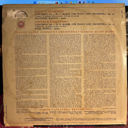 Sergei Prokofiev - Concerto No, 3 For Piano And Orchestra / Concerto No, 3 For Piano And Orchestra *UK - BLUE LABELS* | Very Good Plus (VG+) Very Good (VG)-