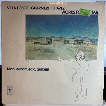 Heitor Villa-Lobos - Works For Guitar (VINYL) | Very Good Plus (VG+) Excellent (EX)-