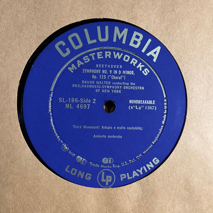 Ludwig Van Beethoven - Symphony No. 9 In D Minor, Op. 125 (Choral) / Song Of Destiny, Op. 54 (Schicksalslied) | Very Good Plus (VG+) Near Mint (NM)-