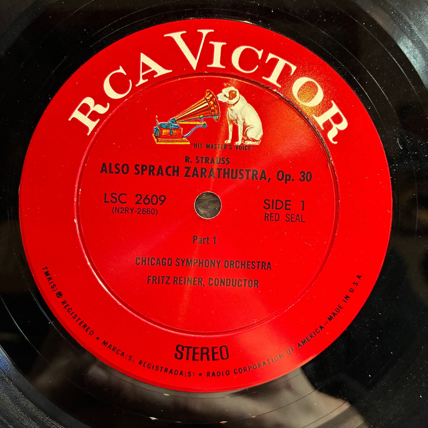 Fritz Reiner - Also Sprach Zarathustra (VINYL) | Very Good Plus (VG+) Very Good (VG)-